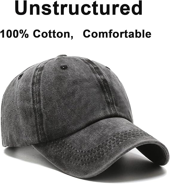 The "Dusk" Essential Distressed Cap